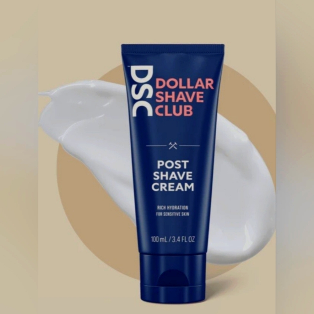 New Dollar Shave Club post shave cream - rich hydration for sensitive skin